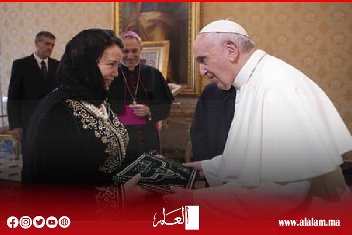 بابا الفاتيكان: يعرب عن تقديره لجلالة الملك ويشيد بجودة العلاقات بابا الفاتيكان: يعرب عن تقديره لجلالة الملك ويشيد بجودة العلاقات