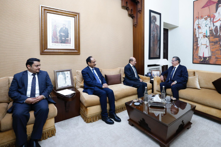 وزير الخارجية اليمني يؤكد دعم بلاده الكامل لمغربية الصحراء خلال لقائه مع رئيس الحكوم وزير الخارجية اليمني يؤكد دعم بلاده الكامل لمغربية الصحراء خلال لقائه مع رئيس الحكوم