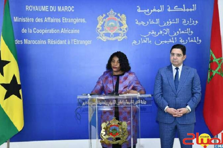 ساو تومي وبرينسيت تجدد تأكيد دعمها لوحدة المغرب الترابية وسيداته على صحرائه ساو تومي وبرينسيت تجدد تأكيد دعمها لوحدة المغرب الترابية وسيداته على صحرائه