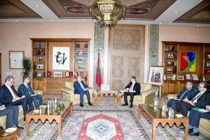 المغرب والعراق يؤكدان رفض مخطط تهجير الفلسطينيين وتجديد دعم وحدة المملكة المغرب والعراق يؤكدان رفض مخطط تهجير الفلسطينيين وتجديد دعم وحدة المملكة