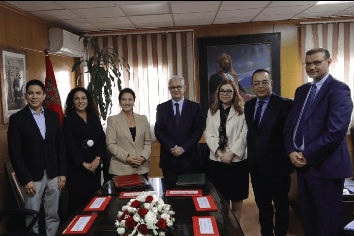 نزار بركة يستقبل حزب القوة الشعبية البيروفي بالرباط نزار بركة يستقبل حزب القوة الشعبية البيروفي بالرباط