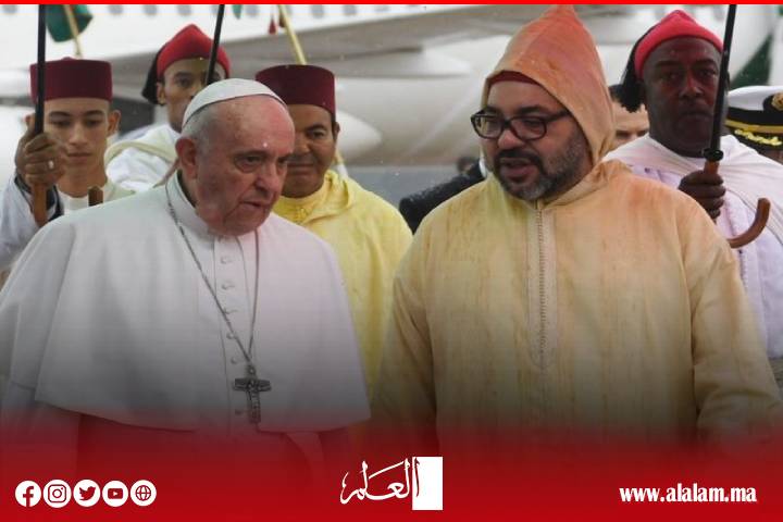 جلالة الملك محمد السادس يعزي في وفاة البابا فرانسيس جلالة الملك محمد السادس يعزي في وفاة البابا فرانسيس