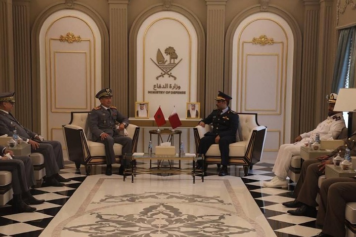 بتعليمات ملكية سامية.. الفريق أول محمد بريظ يقوم بزيارة عمل لدولة قطر بتعليمات ملكية سامية.. الفريق أول محمد بريظ يقوم بزيارة عمل لدولة قطر