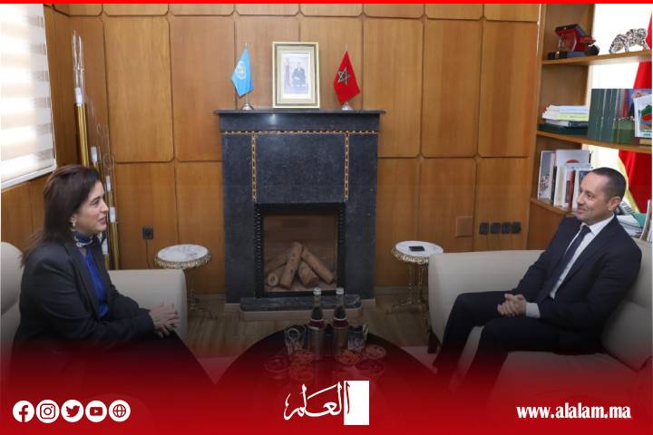 التهراوي يستقبل المديرة الإقليمية لمنظمة الصحة العالمية لشرق المتوسط التهراوي يستقبل المديرة الإقليمية لمنظمة الصحة العالمية لشرق المتوسط