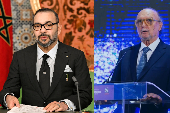رئيس الاتحاد الدولي للصحافة الرياضية يشكر جلالة الملك محمد السادس