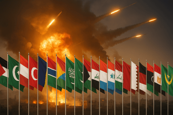 22 دولة إسلامية تدين العدوان الإسرائيلي على إيران وتطالب بوقف فوري للتصعيد في الشرق الأوسط