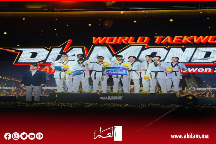 المنتخب الوطني للتايكوندو يتألق في البطولة الماسية Diamand games بكوريا ويحرز ذهبيتين