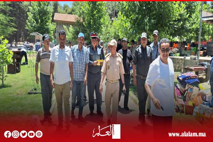 حصري: اعتصام بمنتزه تاغبالوت بعد اقتحام أكشاك وإقفالها واتهامات للباشا بالشطط في استعمال السلطة