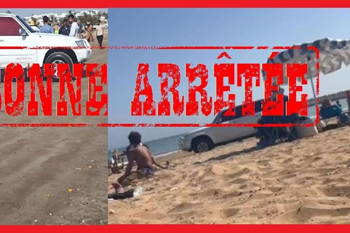 ولاية أمن أكادير توضح ملابسات اقتحام سيارة رباعية الدفع لشاطئ المدينة ولاية أمن أكادير توضح ملابسات اقتحام سيارة رباعية الدفع لشاطئ المدينة