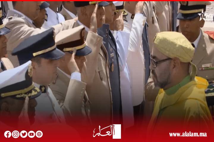 عيد العرش: الملك يقر على جدول الترقية لسنة 2025 المتعلق بأفراد القوات المسلحة الملكية والدرك الملكي والحرس الملكي والقوات المساعدة عيد العرش: الملك يقر على جدول الترقية لسنة 2025 المتعلق بأفراد القوات المسلحة الملكية والدرك الملكي والحرس الملكي والقوات المساعدة