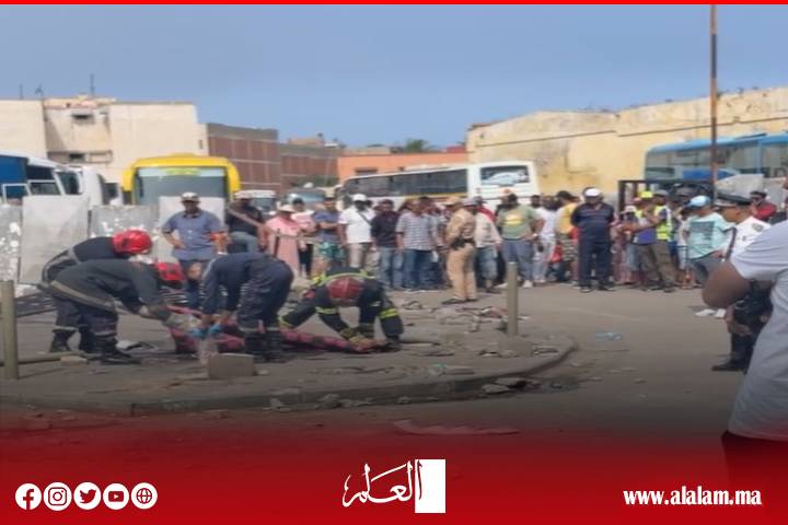 حافلة للنقل العمومي تدهس شاباً أمام باب المحطة الطرقية بالجديدة وترديه قتيلاً