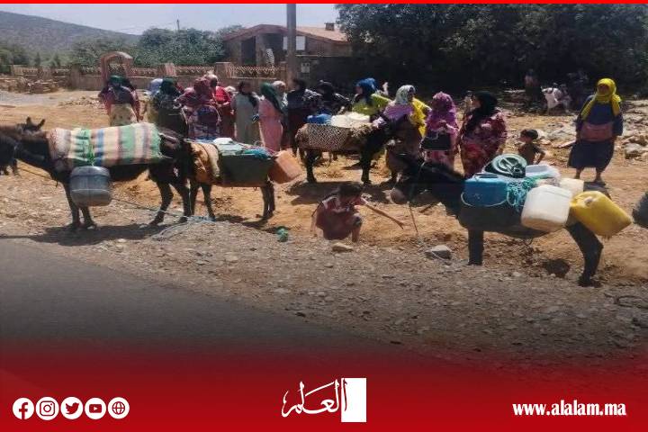 "أوتحديدو" بجماعة أربعاء أقبلي إقليم أزيلال "تعاني العطش"