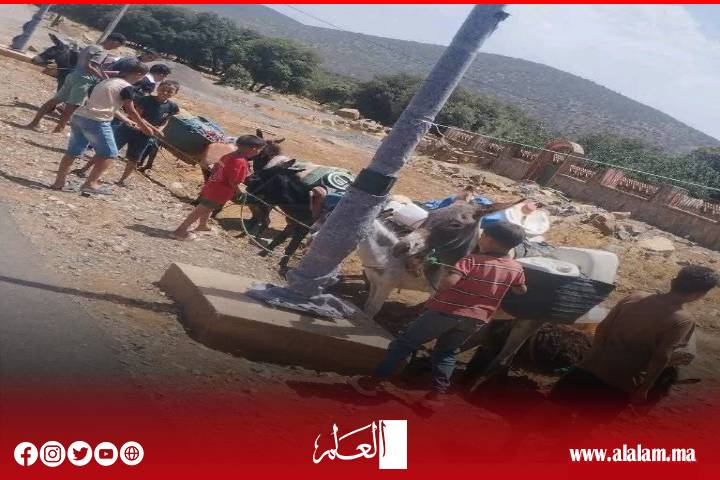 "أوتحديدو" بجماعة أربعاء أقبلي إقليم أزيلال "تعاني العطش"