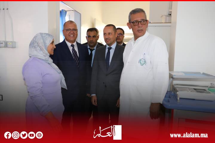 وزير الصحة يتفقد مشروع بناء المركز الاستشفائي الجامعي بالعيون ويطلع على سير عمل مؤسسات صحية قائمة ومشاريع جارية بجهة العيون الساقية الحمراء وزير الصحة يتفقد مشروع بناء المركز الاستشفائي الجامعي بالعيون ويطلع على سير عمل مؤسسات صحية قائمة ومشاريع جارية بجهة العيون الساقية الحمراء