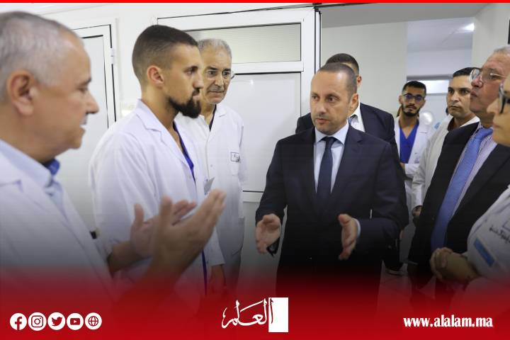 وزير الصحة يتفقد مؤسسات صحية قائمة وأخرى في طور الإنجاز بإقليمي الناظور والدريوش