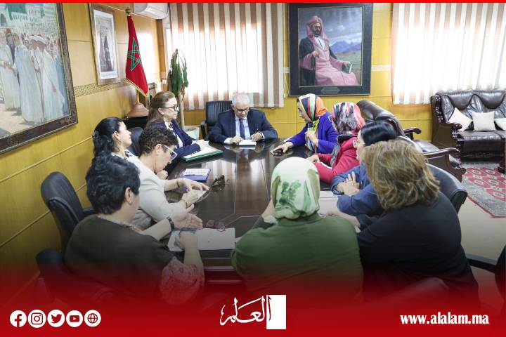 الدكتور نزار بركة يستقبل وفدا عن ائتلاف التنظيمات النسائية الحزبية