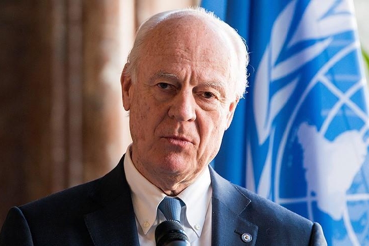 دي‭ ‬ميستورا‭ ‬بالجزائر‭ ‬قبل‭ ‬التوجه‭ ‬الى‭ ‬باريس‭ ‬بحثا‭ ‬عن‭ ‬مواقف‭ ‬متقاطعة‭ ‬