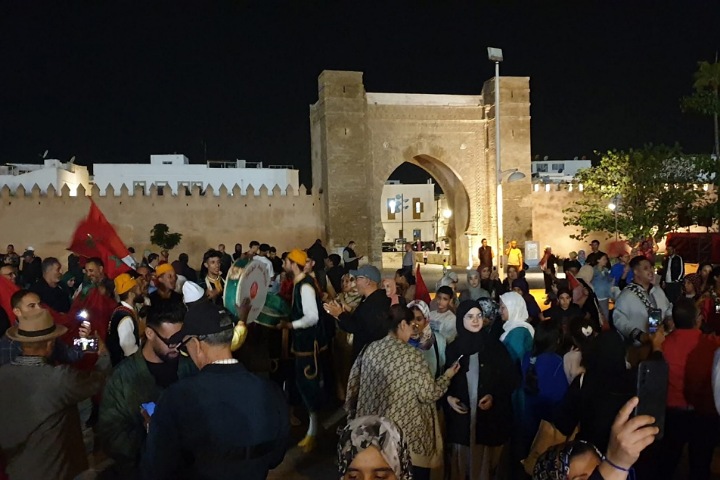 احتفالات حاشدة بالقرار الأممي الذي أكد على مغربية الصحراء