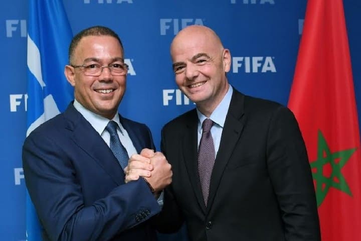 إنفانتينو يحل بالعاصمة الرباط لحضور نهائي مونديال الناشئات