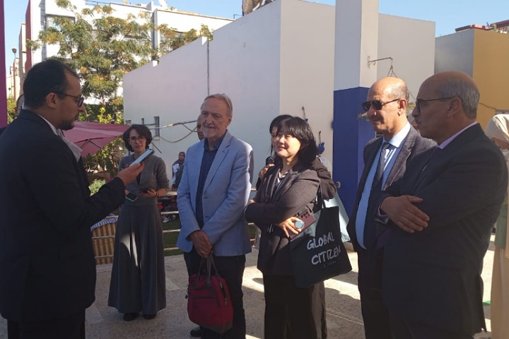 وفد كوري يزور مدرسة سيدي عبدالله الابتدائية الإيكولوجية بسلا