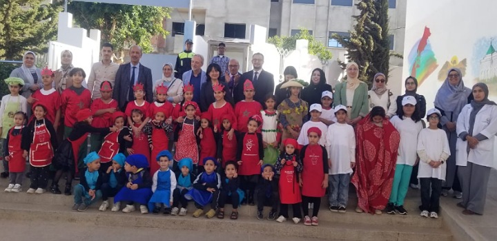 وفد كوري يزور مدرسة سيدي عبدالله الابتدائية الإيكولوجية بسلا
