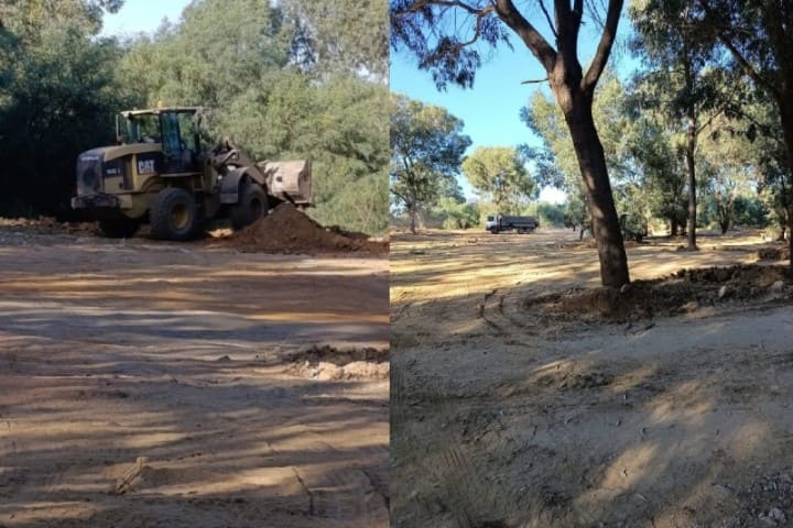 انطلاق أشغال تهيئة غابة لاميدا بمرتيل ، للحفاظ علي المتنفس الوحيد بالمدينة