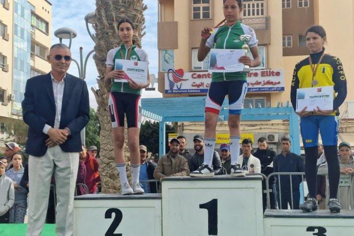 سباق جهوي في رياضة الدراجات الهوائية بجرسيف