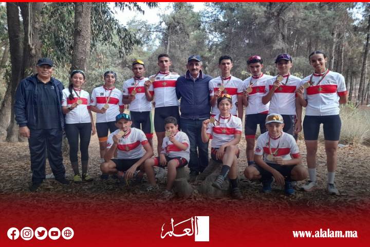 إجراء بطولة المغرب للدراجات الجبلية في للا تكركوست