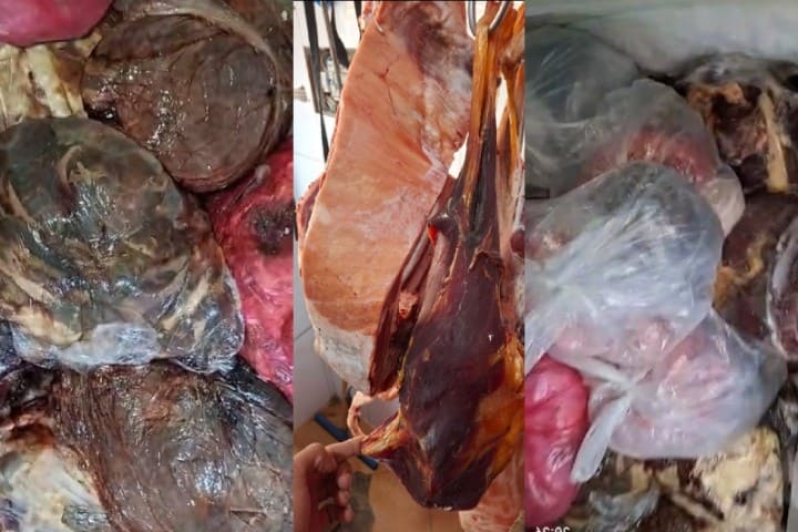 حجز 200 كلغ من اللحوم الحمراء الفاسدة بأحد المحلات بحي الديزة بمرتيل