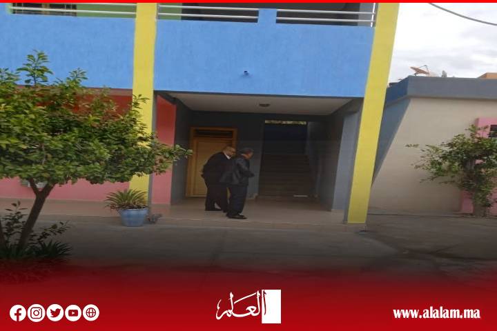 مدير الأكاديمية الجهوية للتربية والتكوين بجهة بني ملال خنيفرة يدشن تعيينه بزيارة لمدرسة عثمان ابن عفان