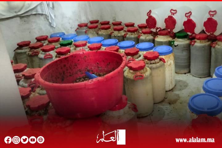 حجز كمية مهمة من "الماحيا" بأولاد افرج