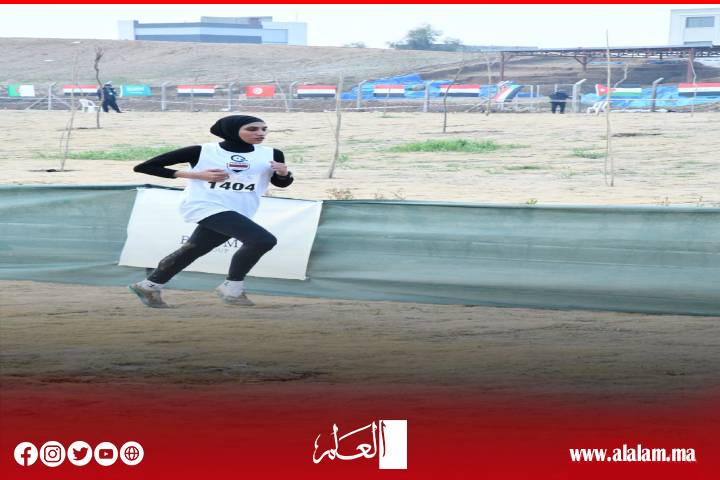 المغرب يفرض هيمنته في بطولة العرب لاختراق الضاحية بالموصل