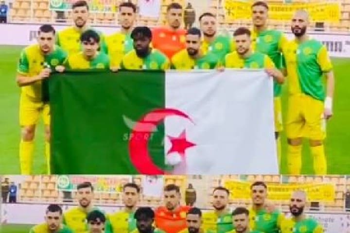 نظام العسكر يفرض على شبيبة القبائل التقاط صورة مع العلم الجزائري