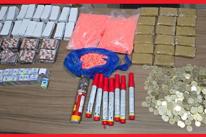 وجدة: توقيف 3 أشخاص بينهم سيدة وحجز كمية كبيرة من المخدرات والمؤثرات العقلية