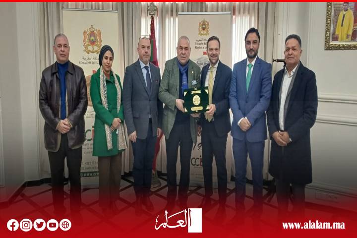 رئيس غرفة التجارة والصناعة للجهة يستقبل وفدا من مجموعة الصداقة البرلمانية المغربية البولونية