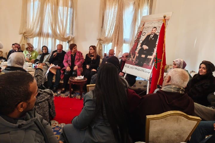 نعيمة ابن يحيى تترأس لقاء تواصليا بالقصر الكبير