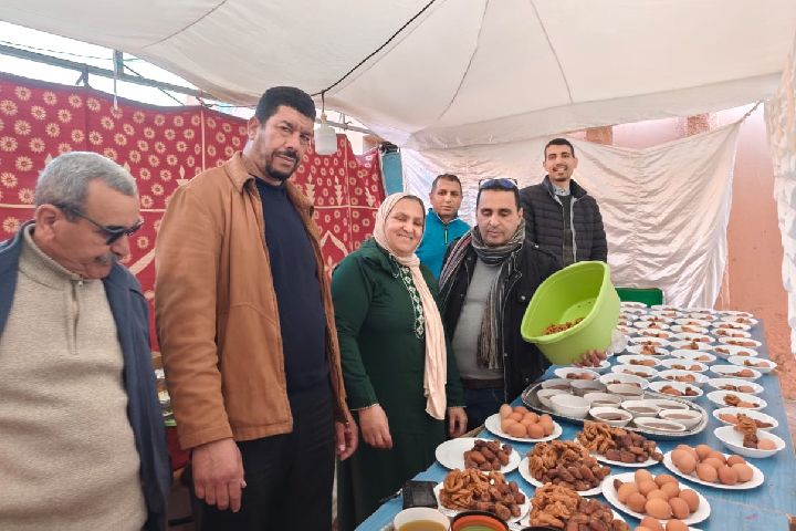 أفورار..توزيع  4160 وجبة افطار للصائمين المحتاجين وعابري السبيل وذوي الاحتياجات الخاصة