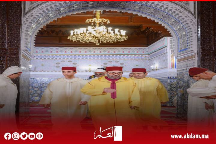 أمير المؤمنين يترأس حفلا دينيا إحياء لليلة القدر المباركة