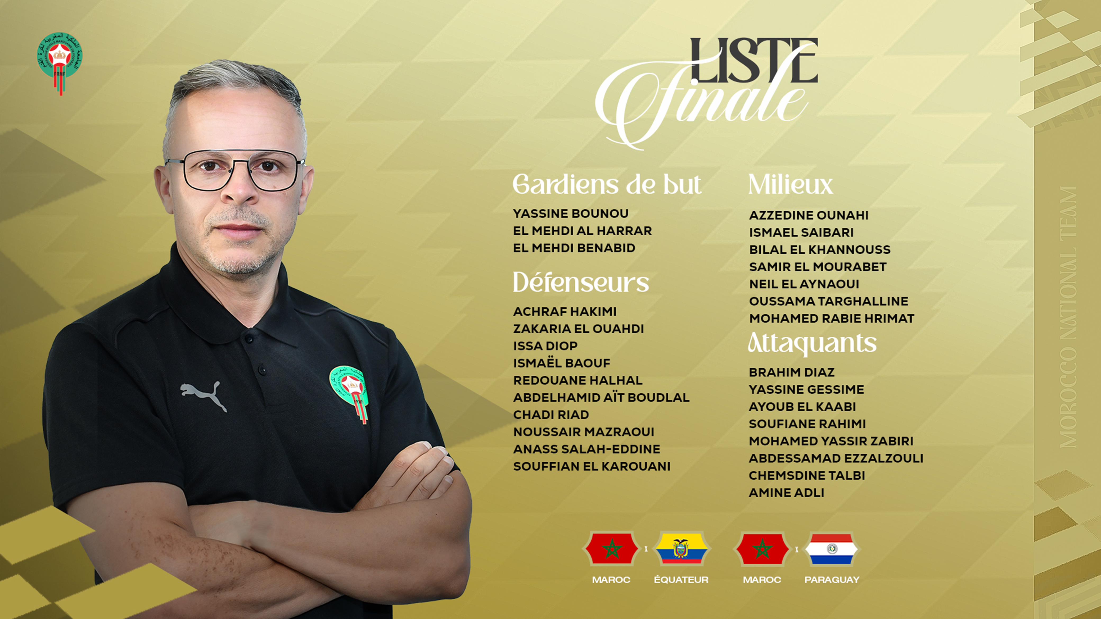 ⁠وهبي يفتح صفحة جديدة لأسود الأطلس..