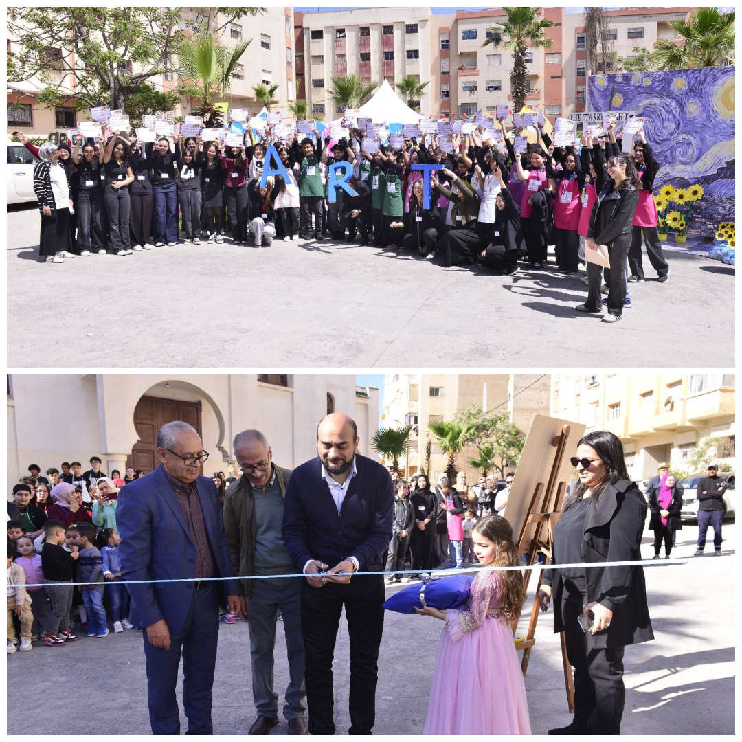 مؤسسة "الرسالة التربوية" في سلا تنبض بألوان الحياة