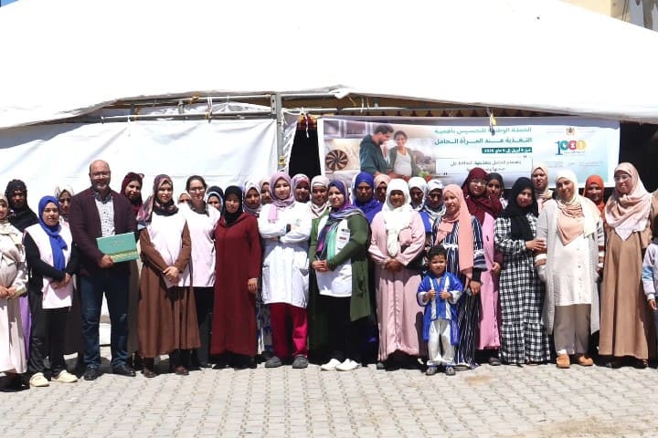 بسيدي قاسم : يوم تحسيسي حول التغذية السليمة لفائدة الحوامل والمرضعات بالخنيشات