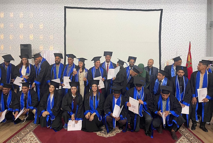 قاعة علال الفاسي تحتضن حفل تخرج الفوج الجديد من المنشطين السوسيو-رياضيين