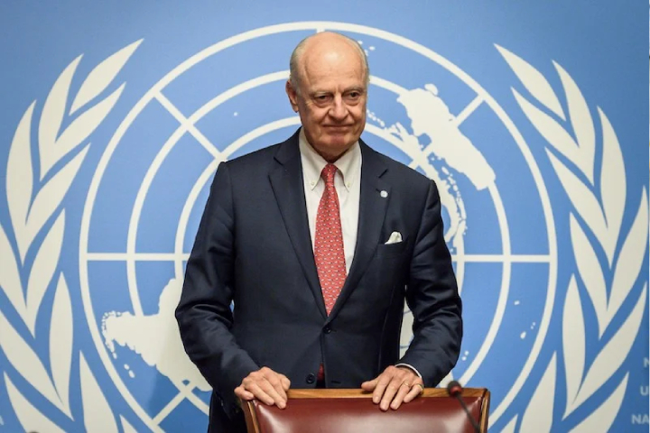 دي ميستورا يتحدث لأول مرة عن زخم وفرصة حقيقية لتسوية الملف قبل الخريف، ويشيد بالصيغة المفصلة لخطة الحكم الذاتي: