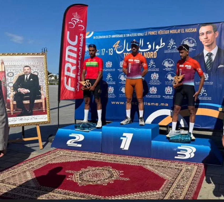 تألق مغربي في طواف الشمال…  والصباحي يتزعم مرحلة الحسيمة بنجاح..