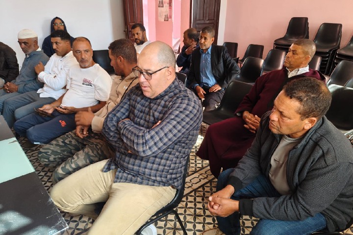 اجتماع بالقصر الكبير لإعداد مذكرة مطلبية لفائدة فلاحي اللوكوس المتضررين من الفيضانات