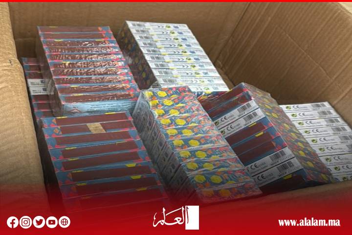 حجز أزيد من 36 ألف مفرقعة وشهاب ناري وتوقيف 5 أشخاص في عمليات أمنية بأربع مدن