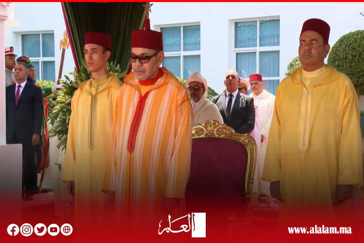 الملك محمد السادس يترأس حفل استقبال عيد العرش بالمضيق بحضور كبار مسؤولي الدولة وضيوف من داخل المغرب