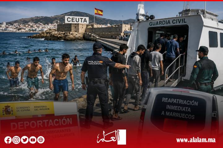 إسبانيا تشيد بجهود المغرب في إحباط آلاف محاولات الهجرة نحو سبتة.. واتفاق على تسريع إعادة المتسللين