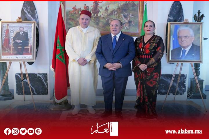 القنصلية المغربية بنابولي تحتفي بعيد العرش بحضور مسؤولين إيطاليين بارزين