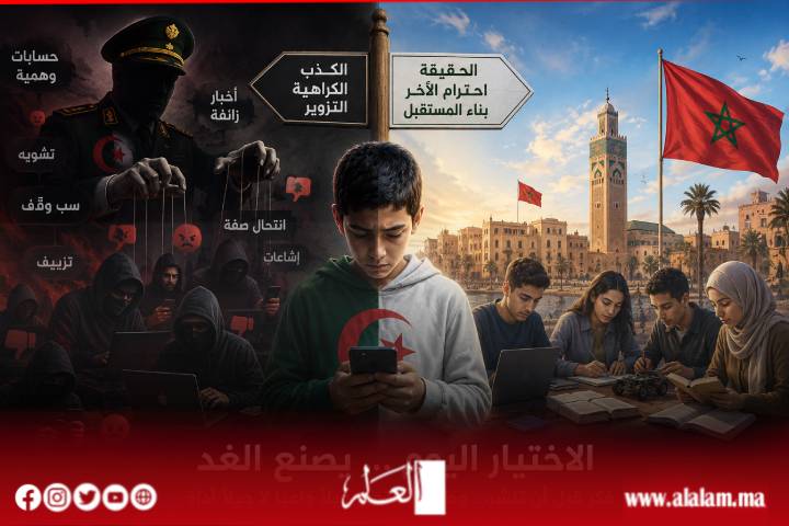 رفقاً بأبناء وبنات الجزائر: تجييش الأطفال والشباب ضد المغرب لن يهزم المغرب.. لكنه قد يصنع أجيالاً تتربى على الكذب والكراهية والتزوير